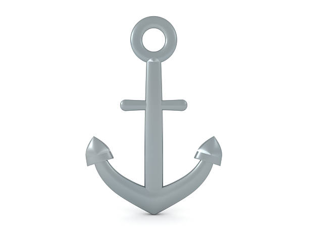 istock 3D Rendering of an anchor 2222444435