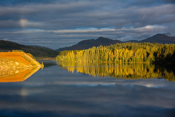 istock Golden Evening: Serene Scottish Lake 2222450386