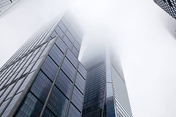 istock Skyscrapers in the clouds NYC 2222451041