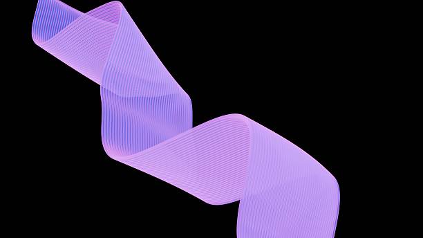 istock a purple and blue ribbon 2222455080