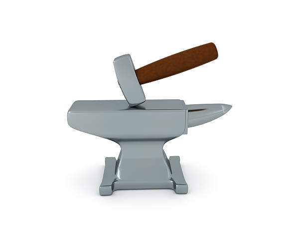 Forging iron at high temperatures