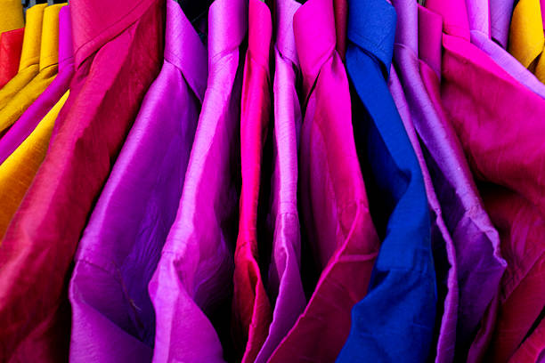 istock A Vibrant Display of Colorful Fabrics 2222460842