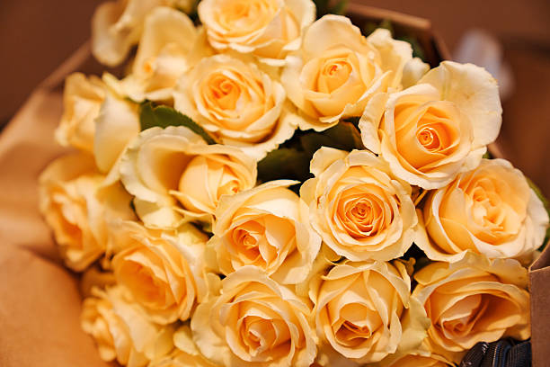 istock Bouquet of yellow roses. 2222472679
