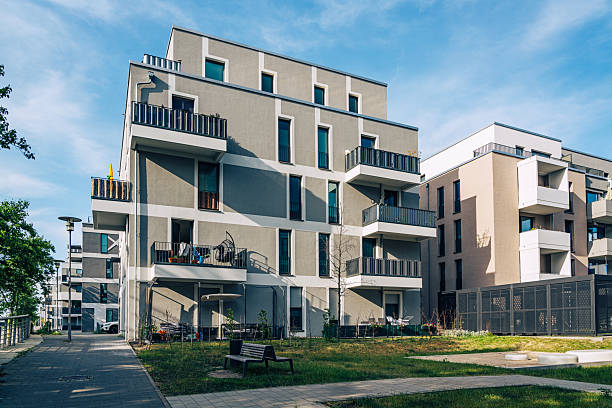 istock Modern Apartment Buildings with Balconies in an Urban Setting 2222475866