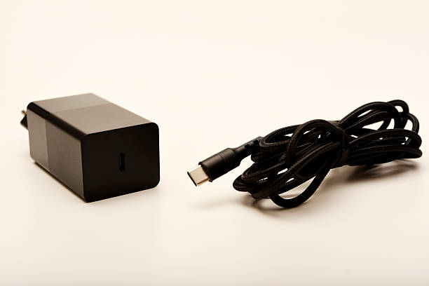 istock A new charger for gadgets with a wire. USB charging with a wire. 2222483061