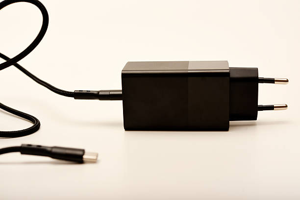 istock A new charger for gadgets with a wire. USB charging with a wire. 2222483113
