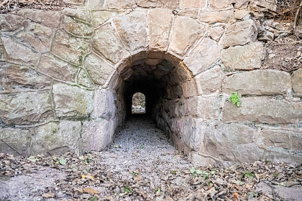 istock An old stone tunnel - sewers 2222502944