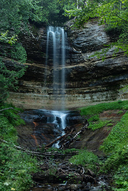 istock Munising Falls cascading over the rocks, Upper Peninsula, Michigan 2222505453
