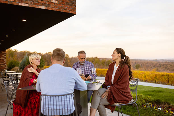 istock Relaxed Outdoor Gathering at Sunset 2222529899