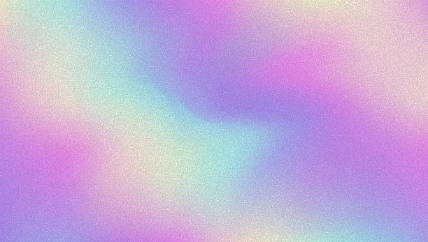 istock Noise Gradient Background. Abstract Grainy Bg In Pink, Purple And Blue Colors. Iridescent Hologram. Pearlescent Holographic Texture With Rainbow Foil. Summer Wall With Watercolor Dust Effect 2222533189
