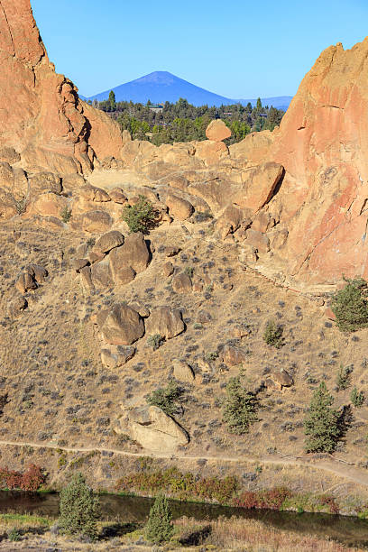 istock Black Butte viewed from Smith Rock State Park, OR 2222561706