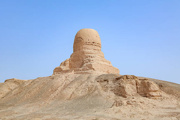 Mojian Stupa in Atush, Xinjiang