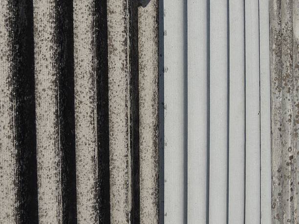 istock grey slate fence in perspective 2222571324