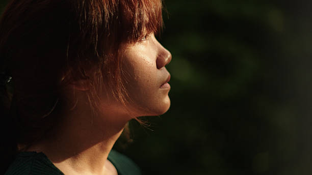 istock Teenager relaxing with sunlight. 2222586323