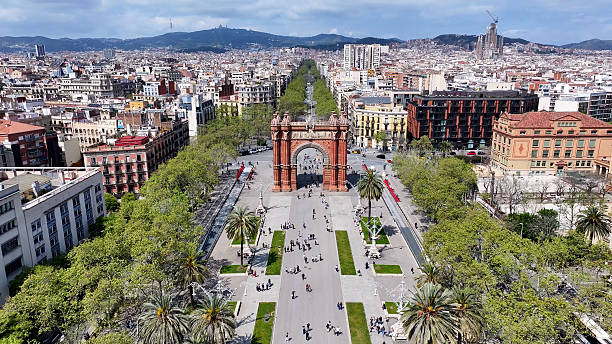 istock Arc de Triomf at Barcelona Barcelona Province Spain. 2222593273