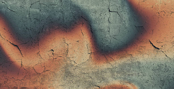 istock Beautiful soft gradient background with noise. Abstract pastel blurred soft grain gradient banner background.Texture of cracked paint on wall with grunge effect. Nostalgia, vintage, retro, old photo 2222593934
