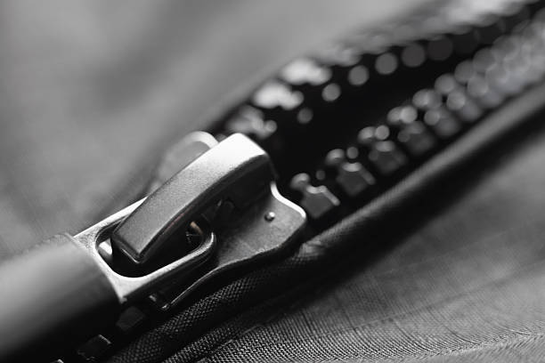 istock jacket zipper closeup. clothes abstract theme. 2222594918