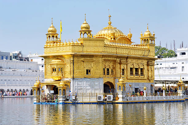 Golden Temple in Amritsar, India - holy temple of the Sikhs