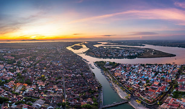 istock Sunrise Over Hoi An Old Quarter  Peaceful Streets and Lanterns 2222609738