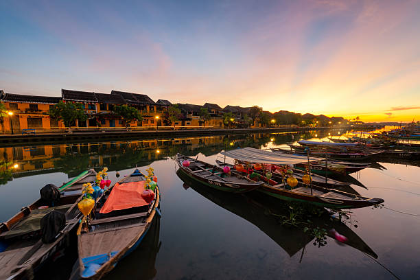 istock Sunrise Over Hoi An Old Quarter  Peaceful Streets and Lanterns 2222609886