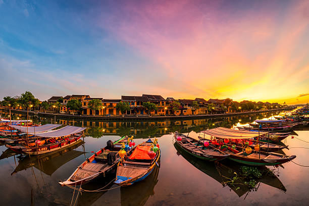 istock Sunrise Over Hoi An Old Quarter  Peaceful Streets and Lanterns 2222610000