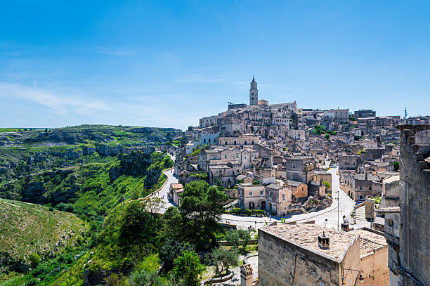 istock Matera old town, the Sassi, under a bright blue sky 2222617959