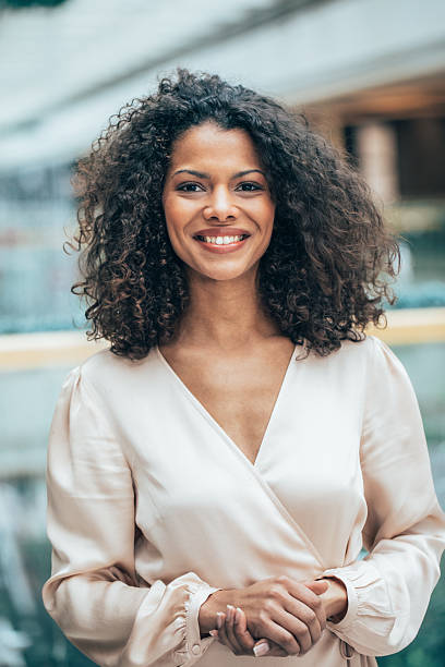 istock Confident Businesswoman in a Bright Office 2222619409