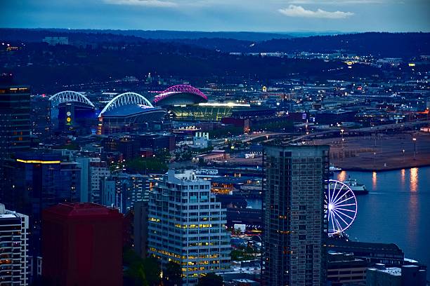 istock Seattle’s Coastal Cityscape At Sunset 2222620206