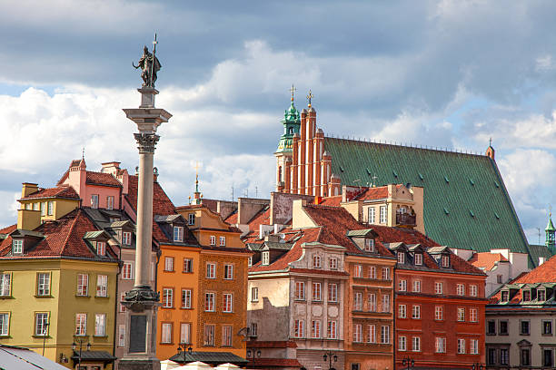istock Warsaw Old City center building 2222622267