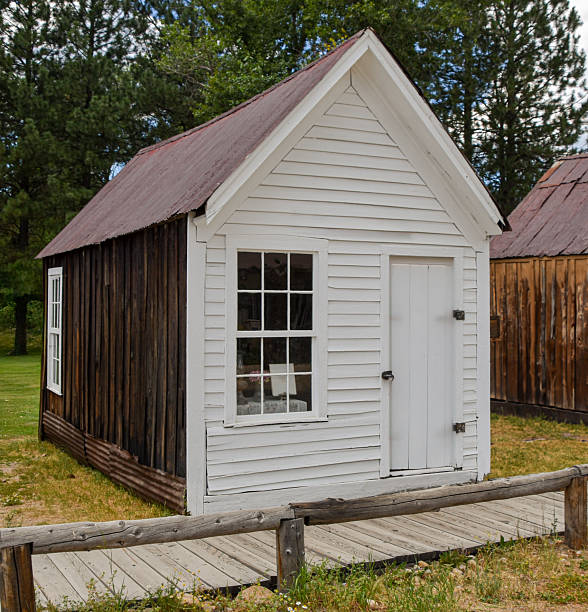 istock Small residential historic building 2222623026