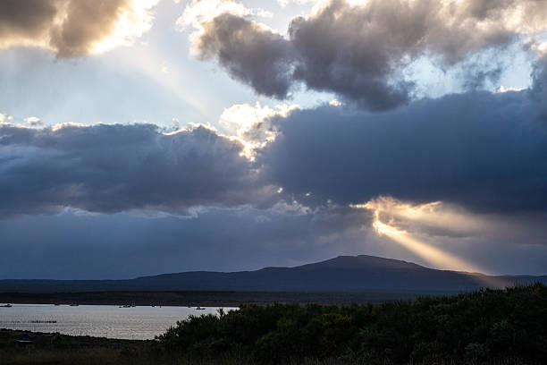 istock Sunset in Puerto Natalis 2222624229