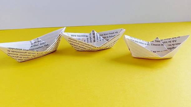 istock Paper boat. Origami. 2222632450