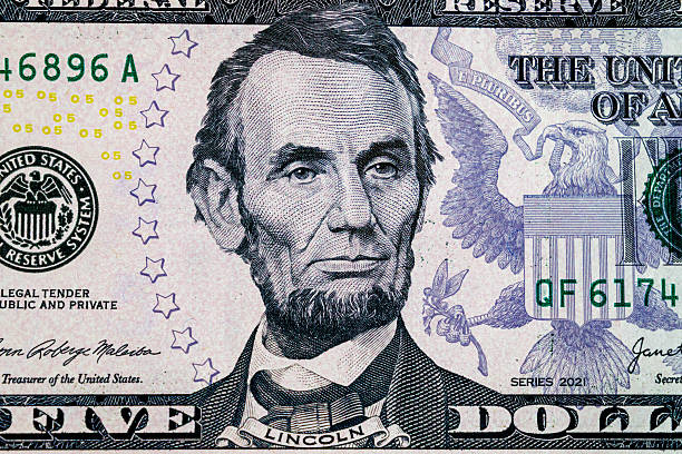 istock Abraham Lincoln on a Five dollar buck 2222635331