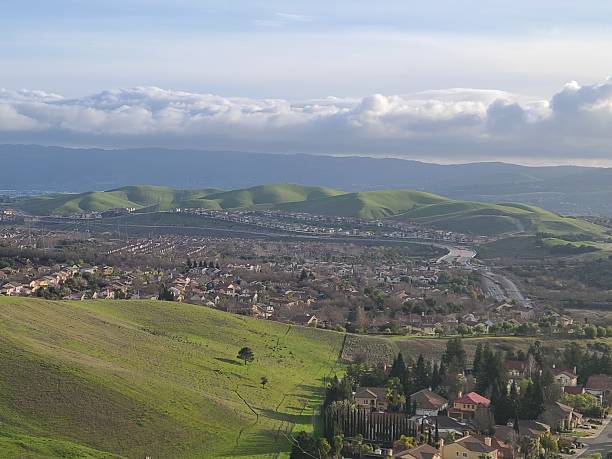 istock Dougherty hills and Dougherty Valley in the spring, San Ramon, California 2222635457