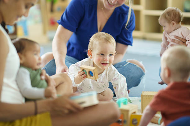 istock Parents and Babies Bonding During Interactive Mommy and Me Playtime 2222635995