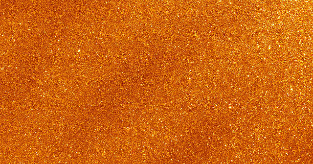 istock Orange golden glitter bokeh background. 2222641881