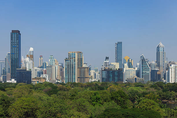 istock Bangkok's skyline amid green spaces 2222662005