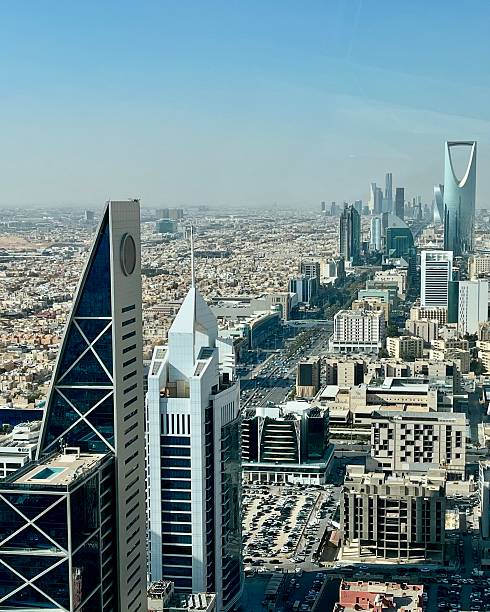 istock Skyline of Riyadh, Saudi Arabia, Viewed from Al Faisaliah Tower 2222663695