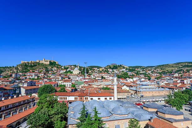 istock Nasrullah Mosque, cityscape, and Kastamonu Castle 2222672063