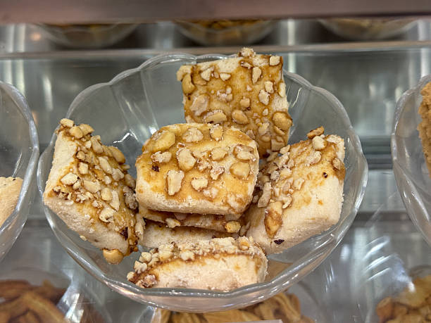 istock A bowl of cookies with nuts on top 2222685962