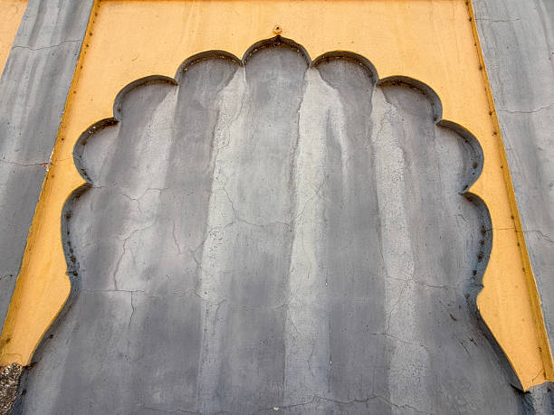 Photo of a red textured grunge style wall surface