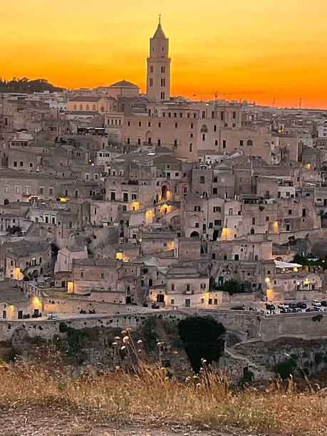 istock Sunset in Matera, Italy 2222697941