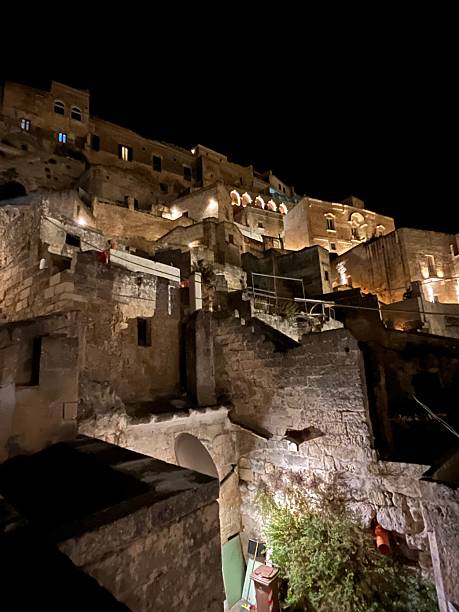 istock Night in Matera, Italy 2222698274