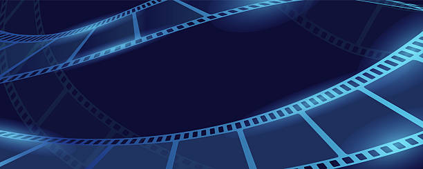 istock Movie film concept banner, cartoon style 2222705983