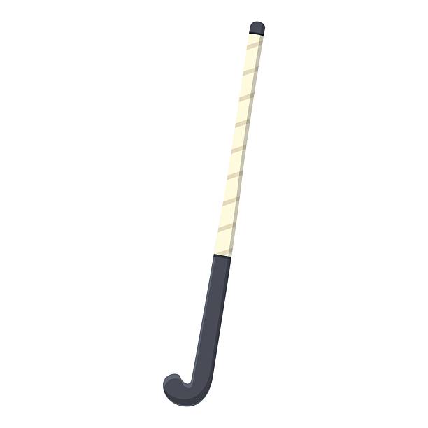 istock Ball hockey stick icon cartoon vector. Grass sport 2222711669