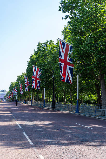 istock United Kingdom flags London 2222717493