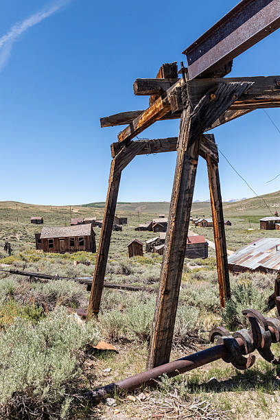 istock Close-up of the stamp mill 2222726768
