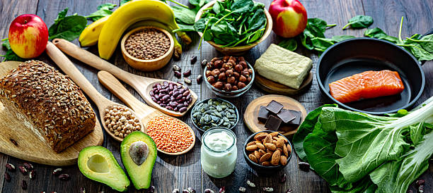 istock Food products rich in magnesium 2222728046