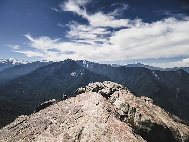 observation point in the sierra nevada mountains