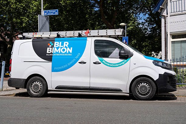 Middelburg, Netherlands - May 22, 2025: BLR Bimon Opel Vivaro van